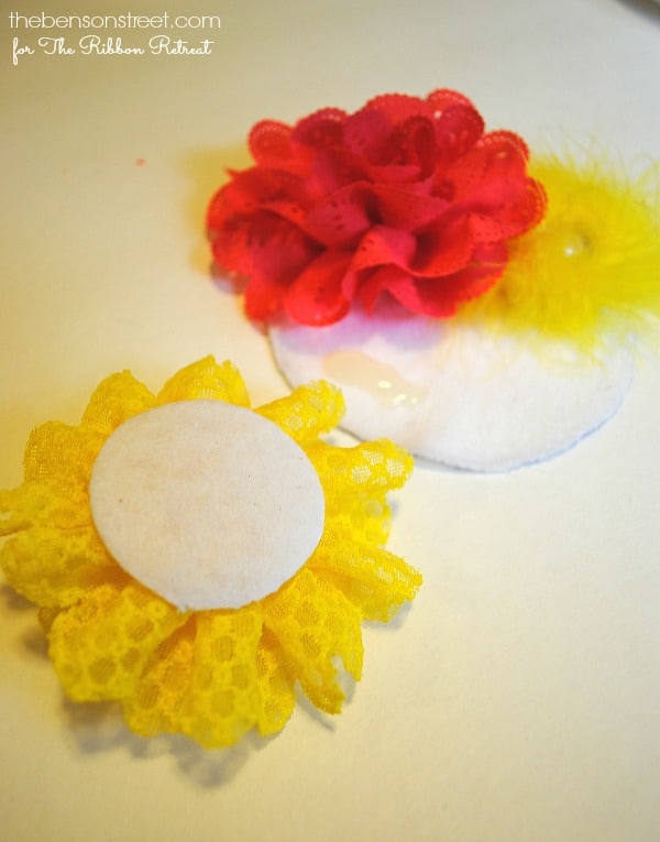 Flower Collage Wreath at thebensonstreet.com