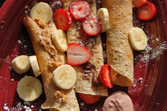 Whole Wheat Crepes