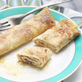 snickerdoodle crepes