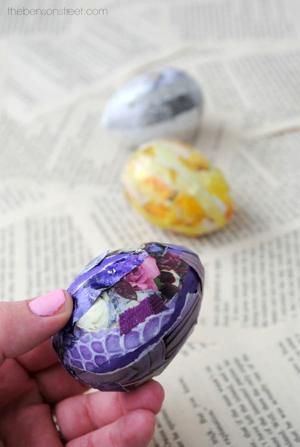 Easy Easter Egg Craft by thebensonstreet.com