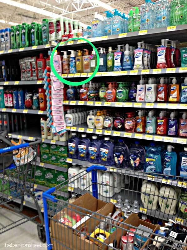 Where to find Softsoap in Walmart at thebensonstreet.com