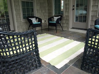 canvas rug