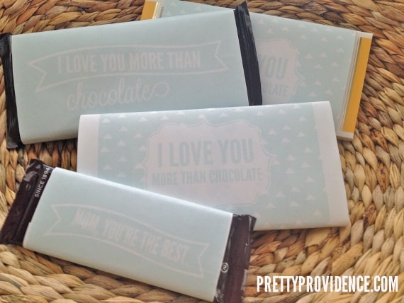 mothers day candy bar wrappers