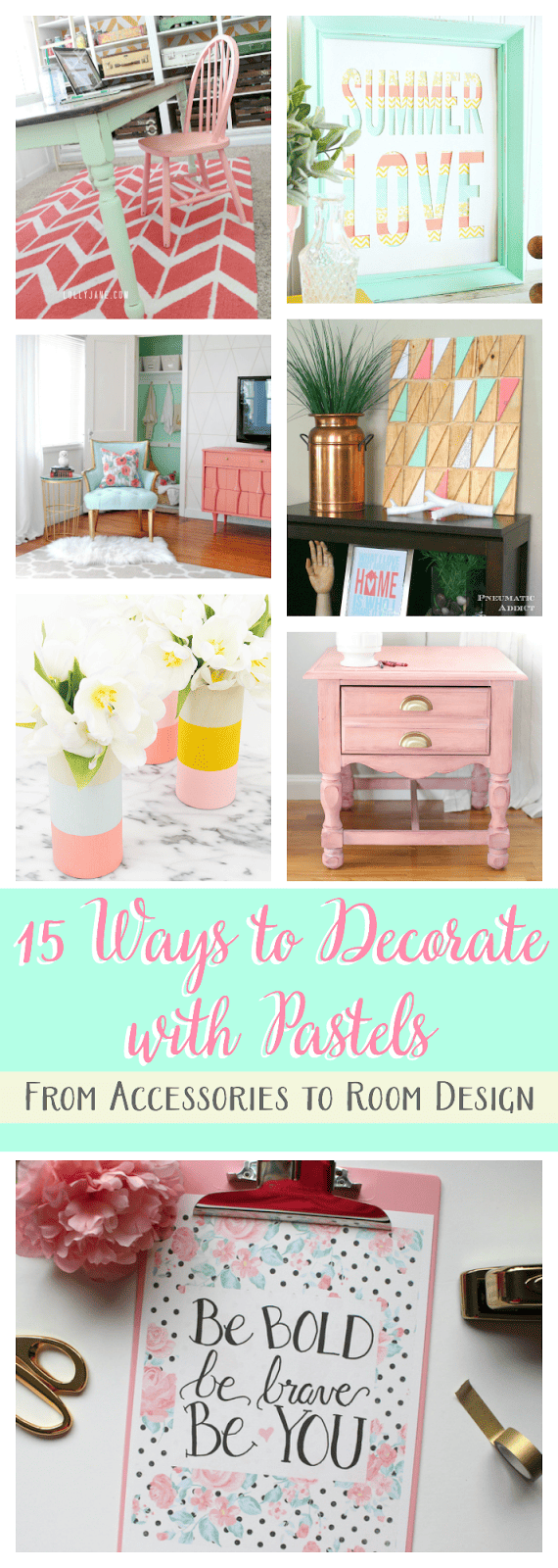Ways to Decorate with Pastels