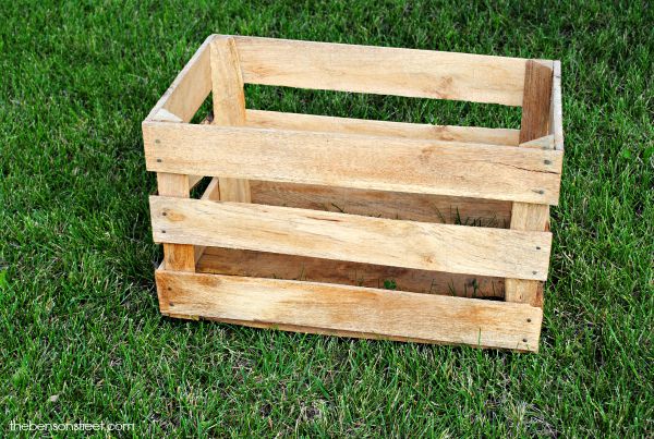 Crates for organization at thebensonstreet.com