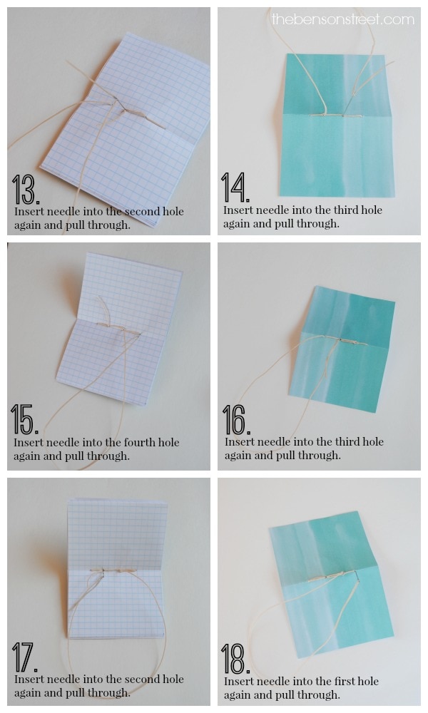 How to bind your own journals at thebensonstreet.com