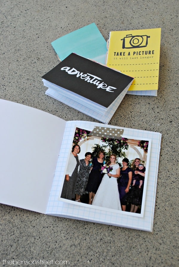 Make your own hand bound instagram album at thebensonstreet.com