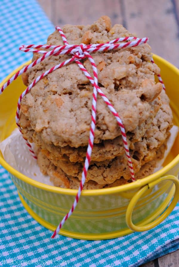 Oatmeal Butterscotch Cookies at thebensonstreet.com