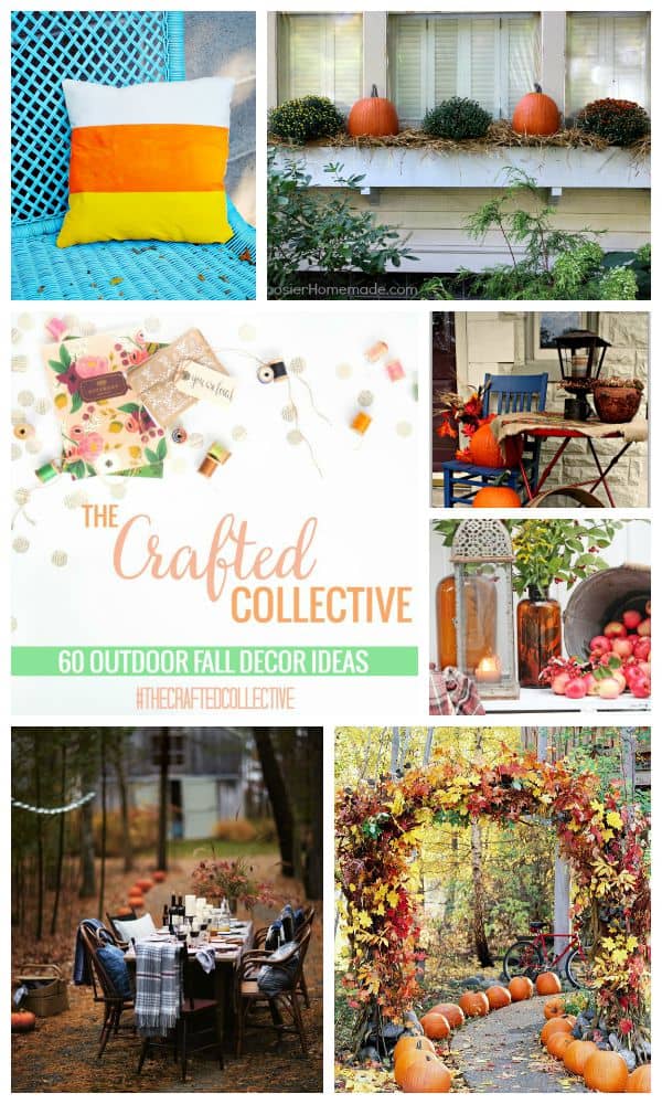 The Crafted Collective 60 Outdoor Fall Decor Ideas at thebensonstreet.com