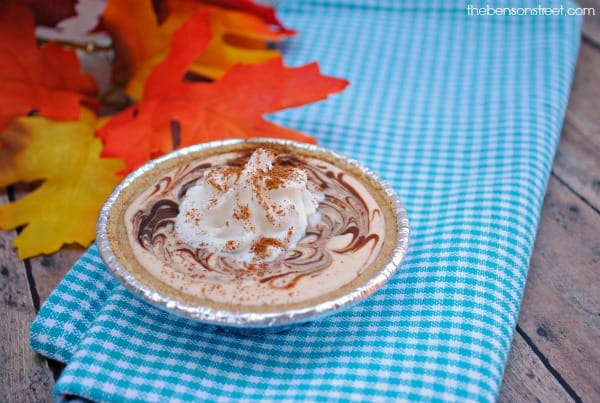 Simple Hazelnut Pumpkin Pie