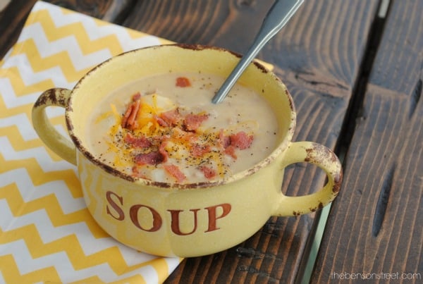 Bacon Cheeseburger Chowder