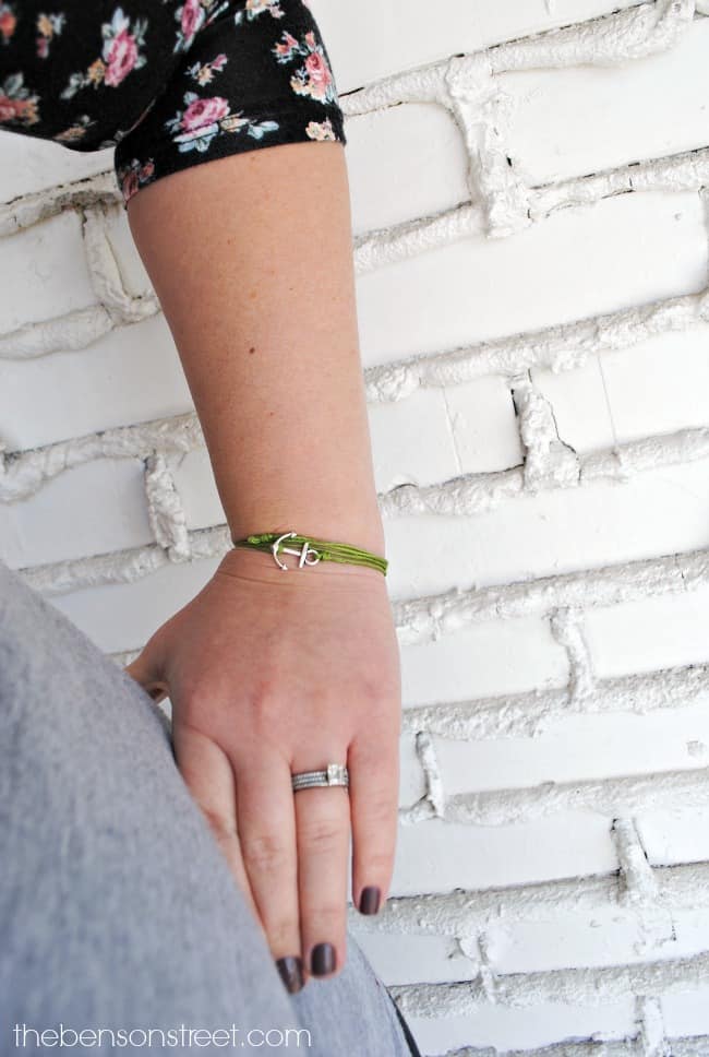 Anchored Bracelet at thebensonstreet.com