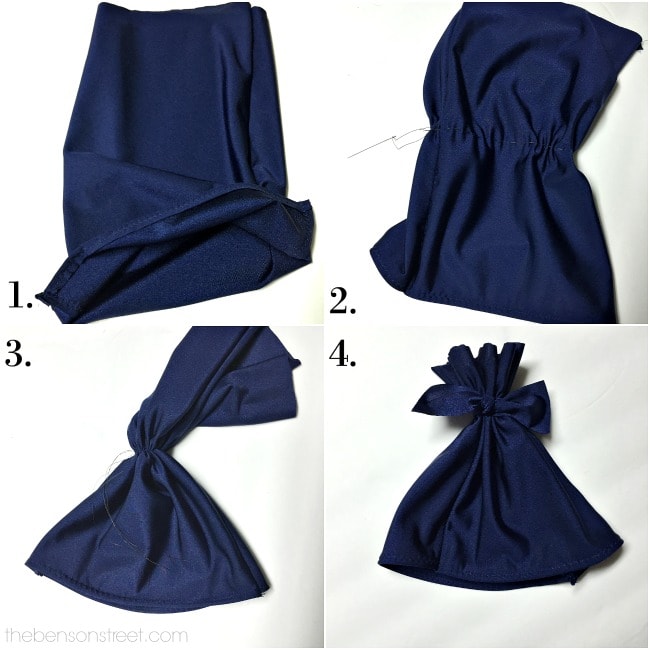 Make your own adorable baby swim cap at thebensonstreet.com