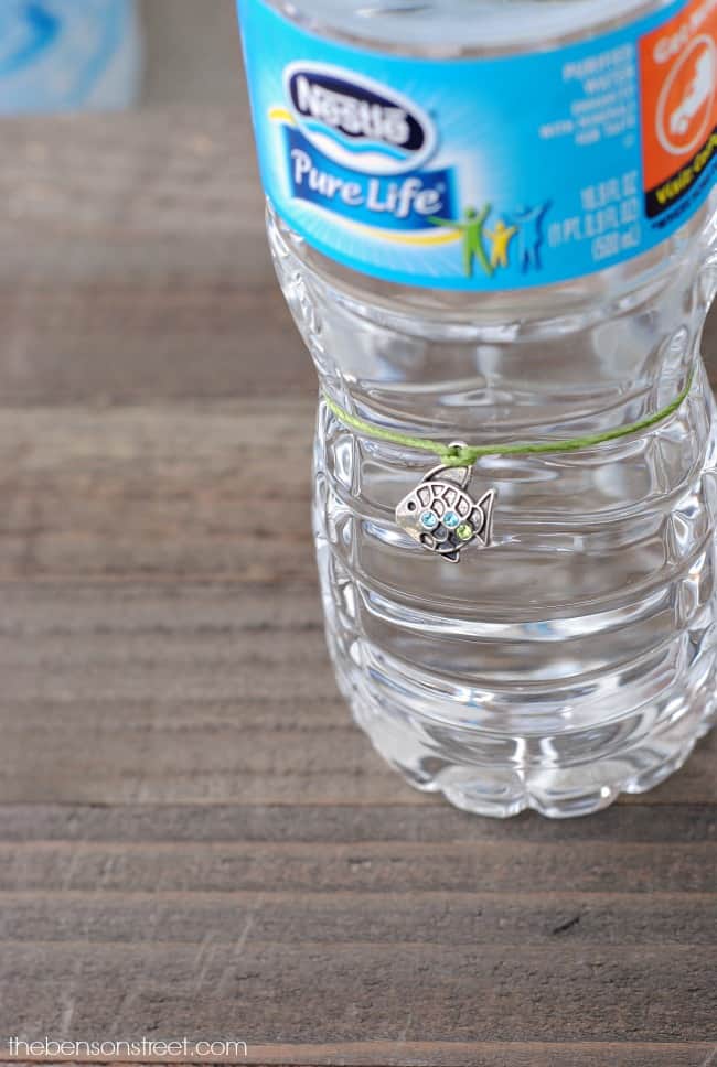 How to Make Simple Water Bottle Charms: DIY Summer Craft