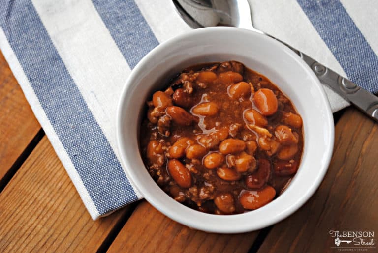 Slow Cooker Baked Beans