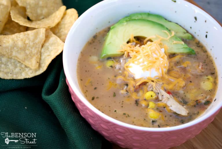 Slow Cooker White Chicken Chili