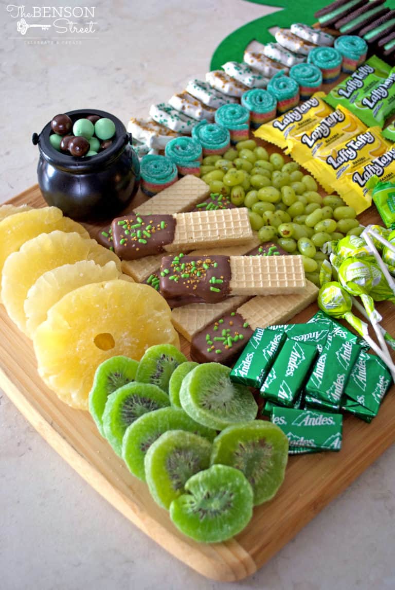 St. Patrick’s Day Dessert Board