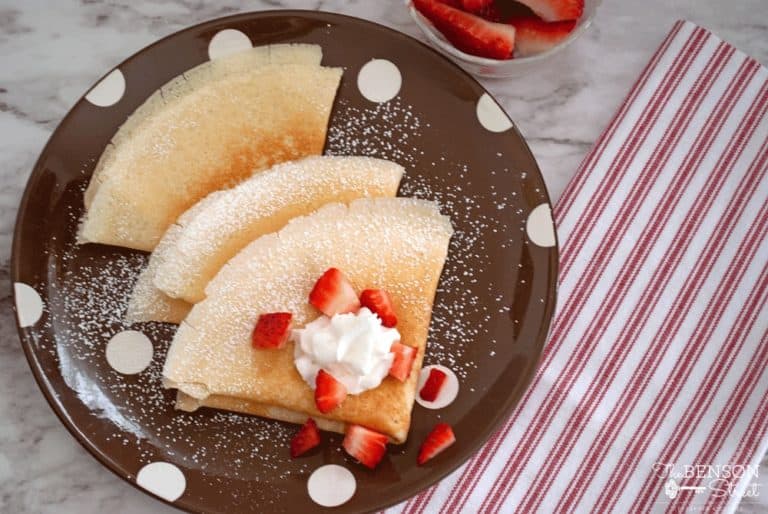 Basic Crepes Recipe
