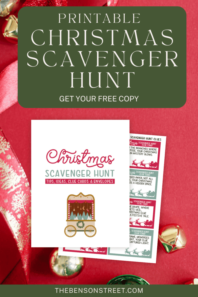 The Best Holiday Game: Christmas Scavenger Hunt Printable - The Benson ...