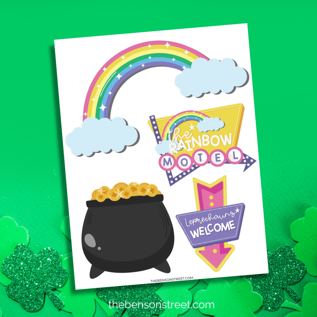 Catch a leprechaun with cute free printable leprechaun trap signs
