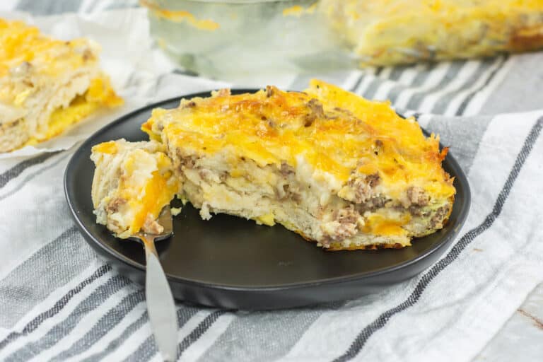 Serve up a yummy breakfast casserole for brunch