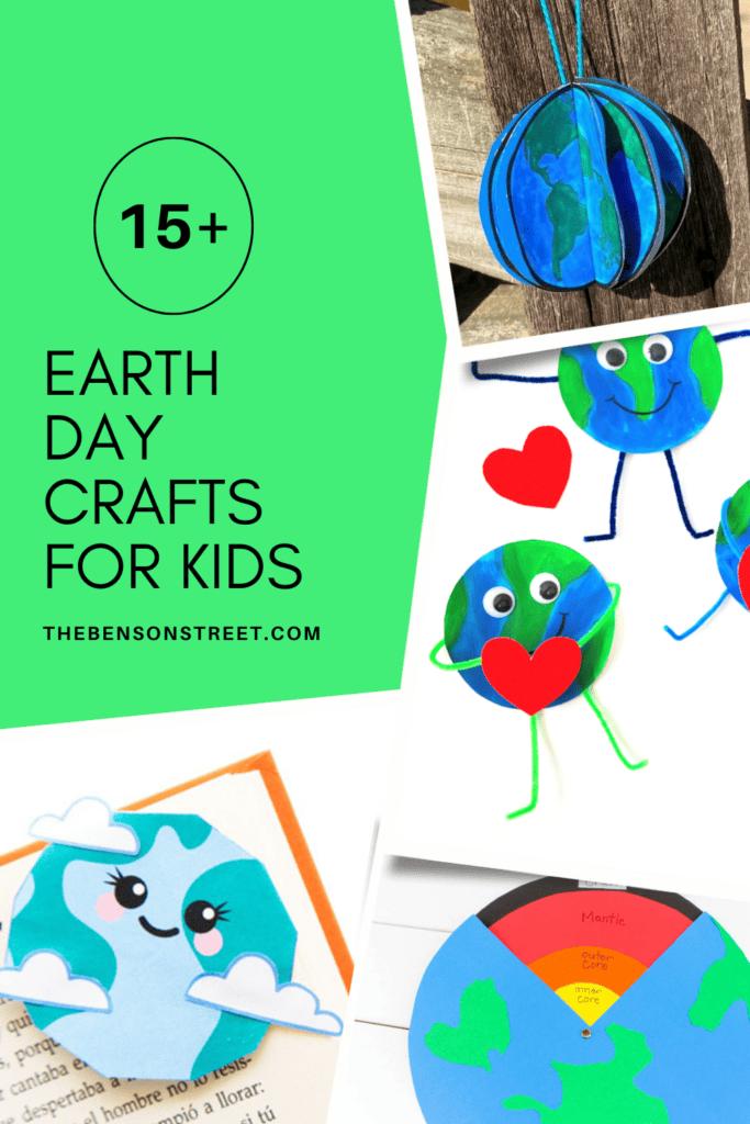 Simple Ideas For Earth Day Crafts For Kids - The Benson Street