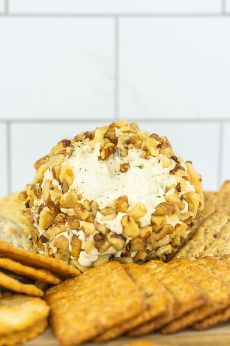 Easy and Quick 3 Ingredient Cheese Ball Recipe