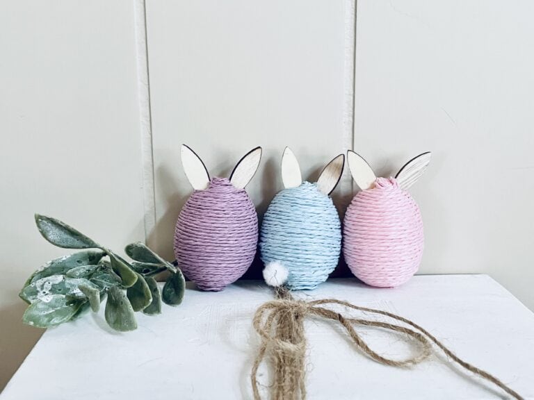 Cute Easter Egg Craft with dollar store supplies