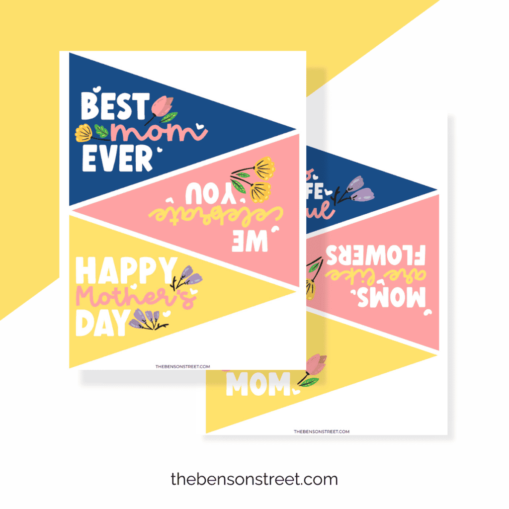 Free printable Mother's Day gift tags: Show your love