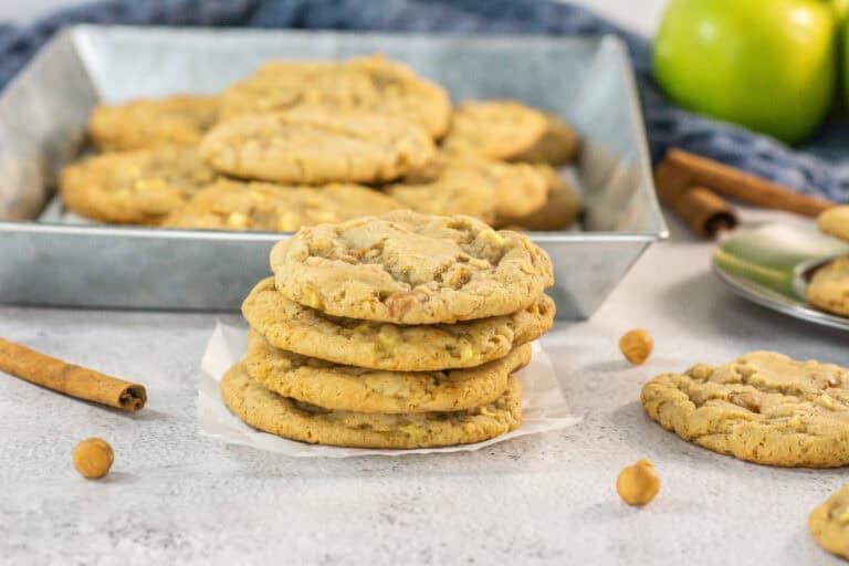 How to Make the Best Chewy Caramel Apple Cookies