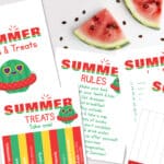 Summer Rules Printable Checklist: Free Template for Kids Summer-Rules-&-Take-One_#3_blog