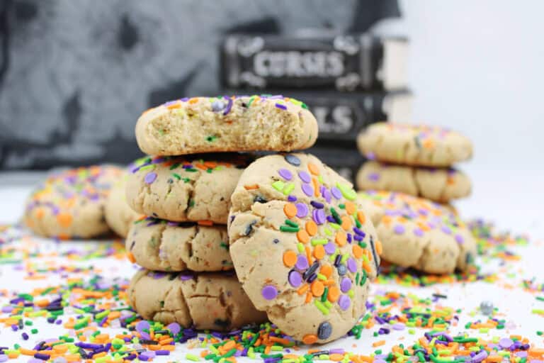 The Best Brown Butter Halloween Sprinkle Cookies Recipe