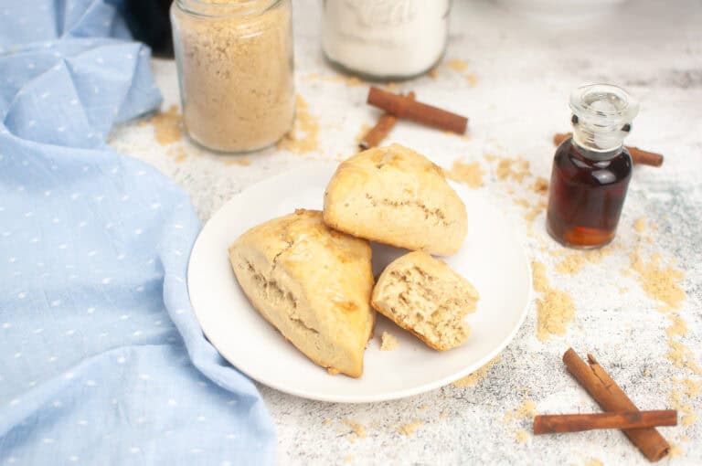 Quick Breakfast: Cinnamon Scones with Maple Frosting Recipe