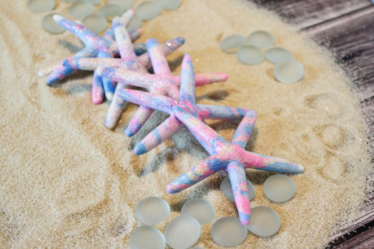 How to Make Hydro Dipped Starfish: Summer Craft Idea