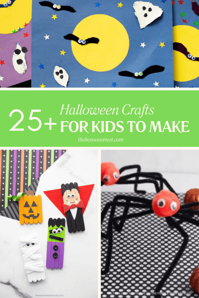 25+ Halloween Crafts for Kids to make