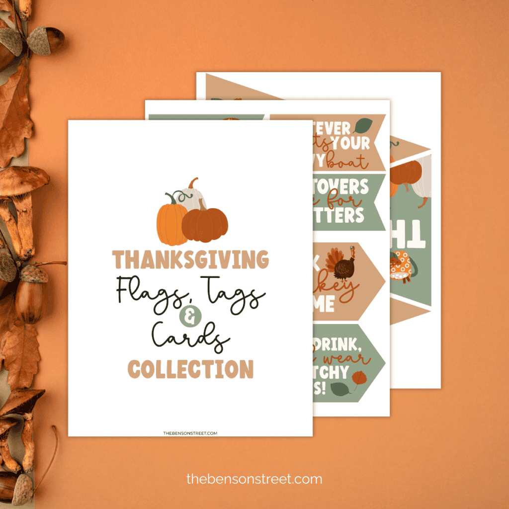 Three sheets from happy thanksgiving tags free printable set