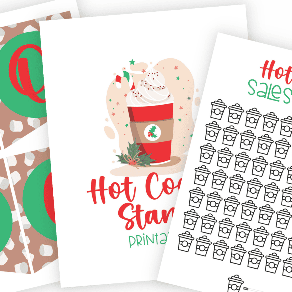 Free Printables for a DIY Hot Cocoa Stand