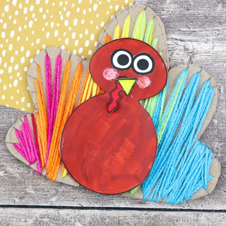 How to Make a Thanksgiving Turkey: Arts and Crafts for Kids