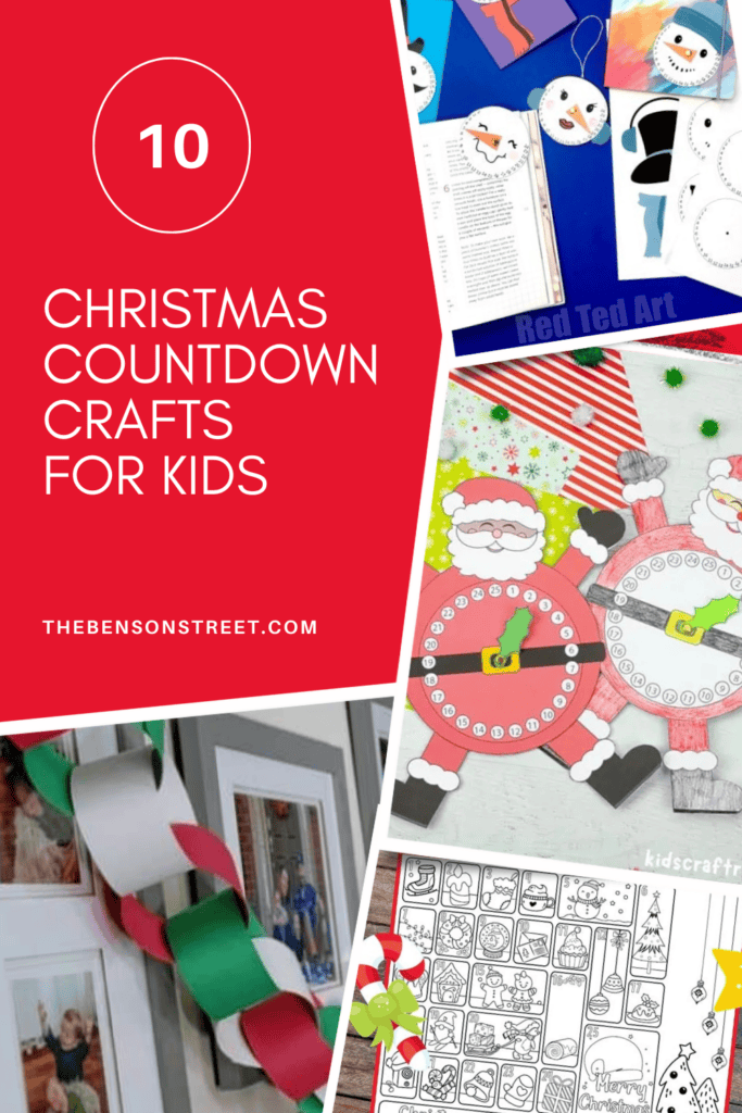 10 Christmas Countdown crafts for kids to make this Christmas season