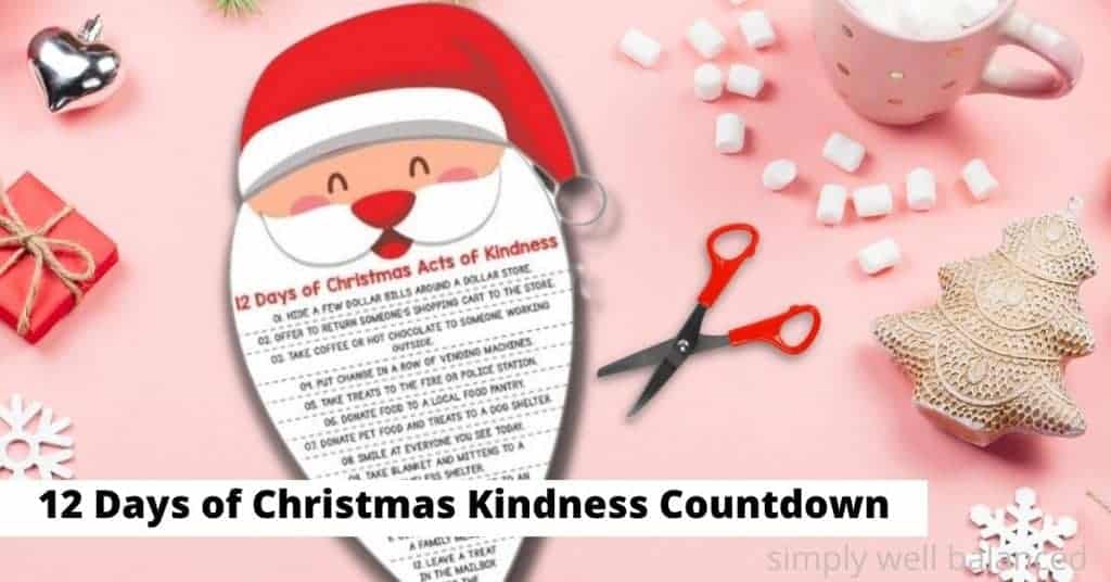 12 Days of Christmas Kindness Countdown