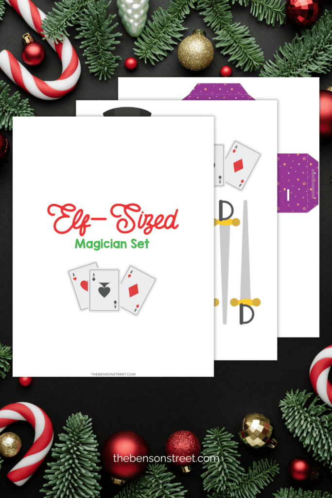 Free Printable Elf on the Shelf Magician Props: A Magical Twist on Elf ...