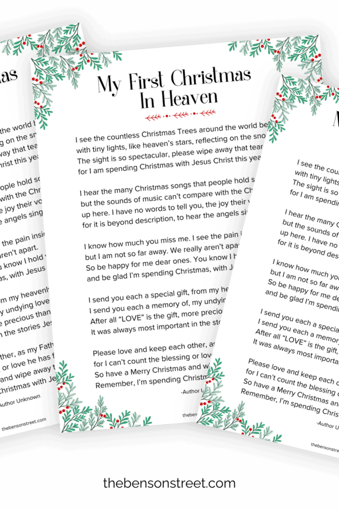 Stack of three pages fanned out on top of each other.