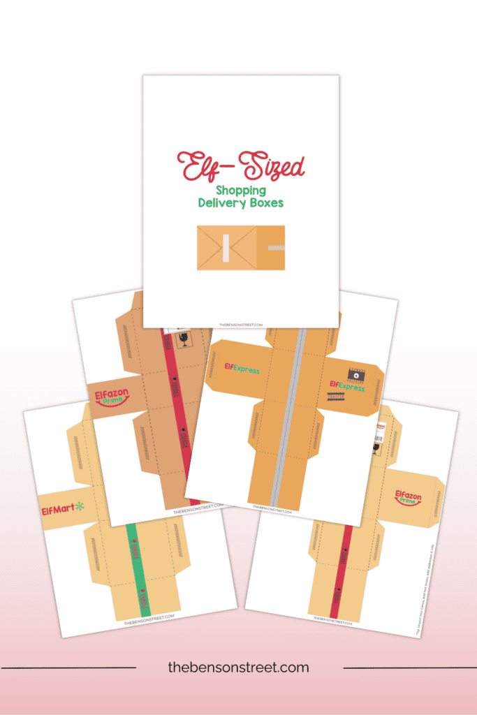 Free Printable Elf on the Shelf Packages Props – Create Fun and Magical ...