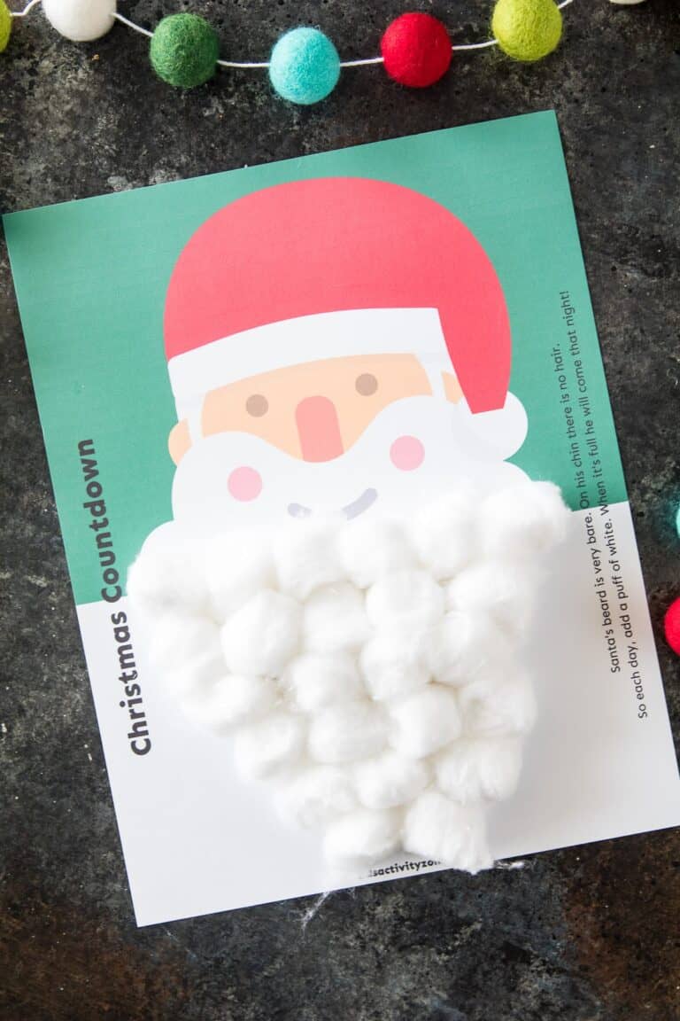 Easy Christmas Countdown Crafts for Kids