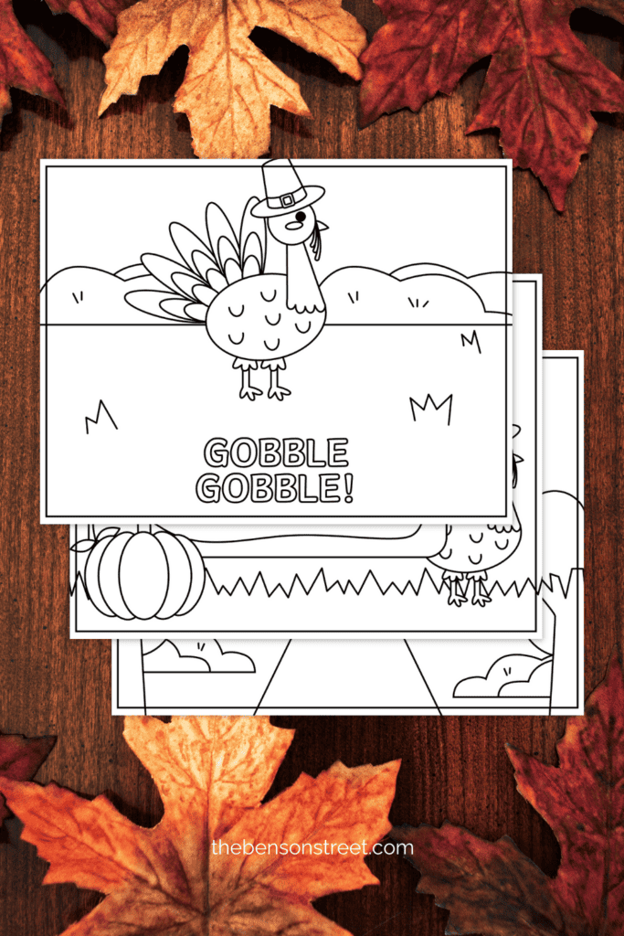 Thanksgiving coloring pages to print