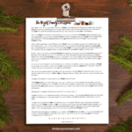 Cute Christmas story for gift exchanges. The Wright Family Christmas Left Right Story for white elephant gift exchanges