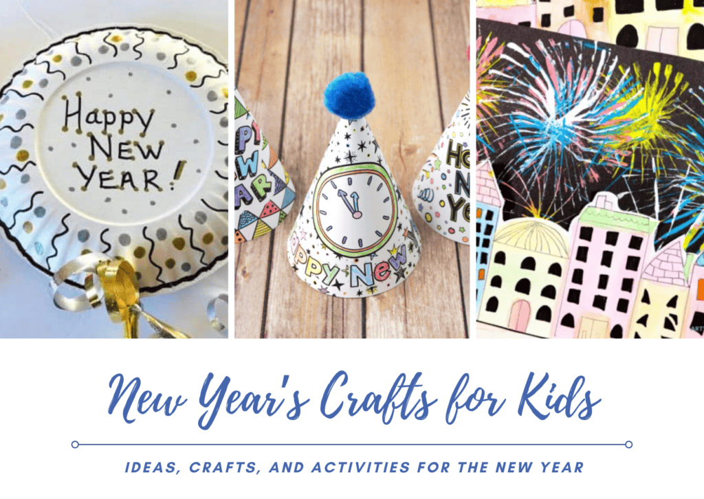 10 New Year's Crafts for kids