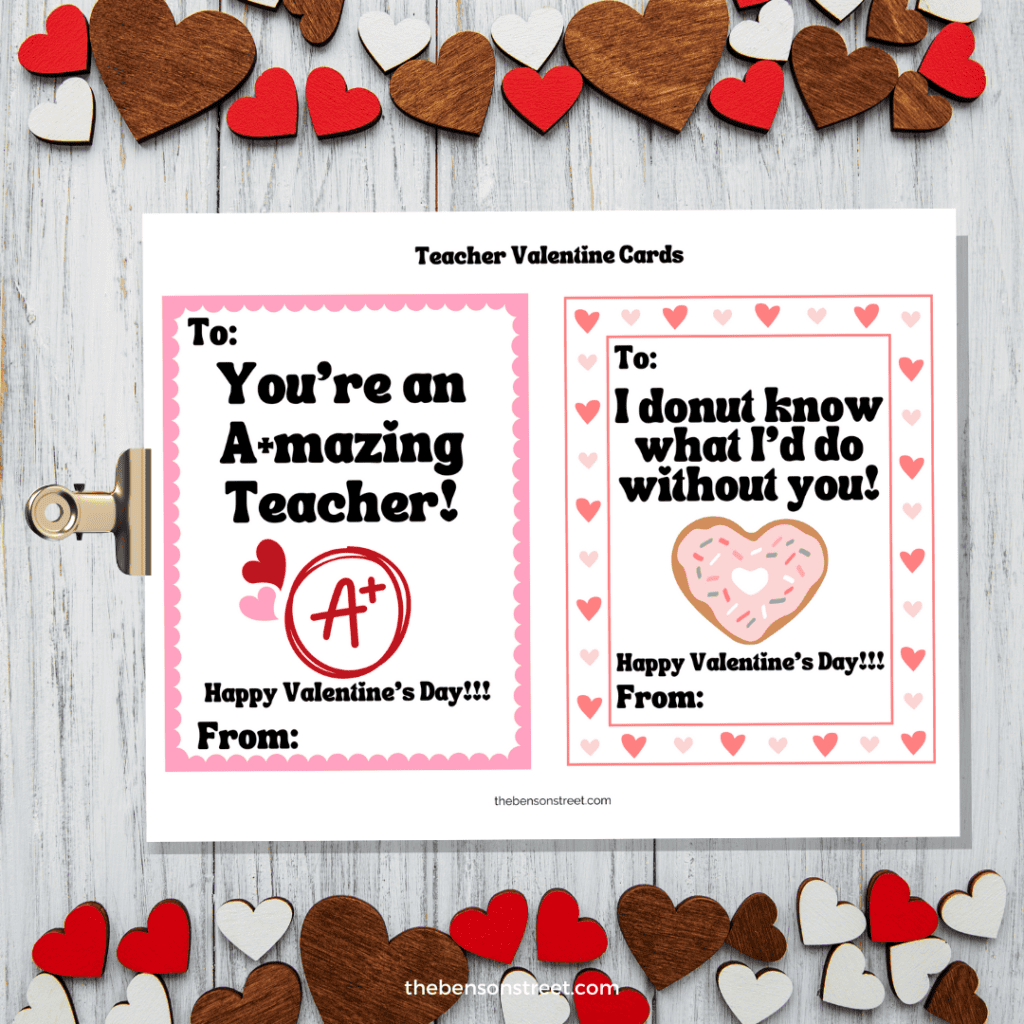 You're an A+mazing teacher and I donut know what I'd do without your cards