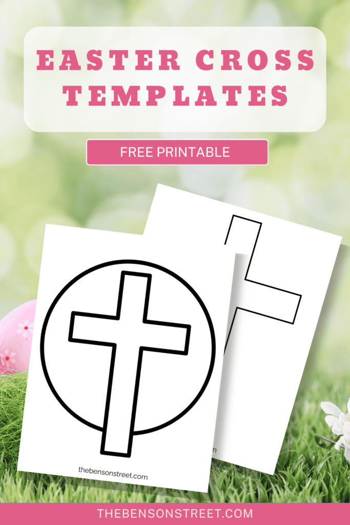 Easter Cross Templates Free Printables to download and create with