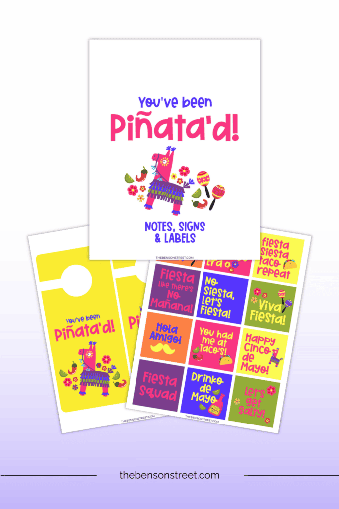 Gift some fun and excitement this cinco de mayo season with this free printable